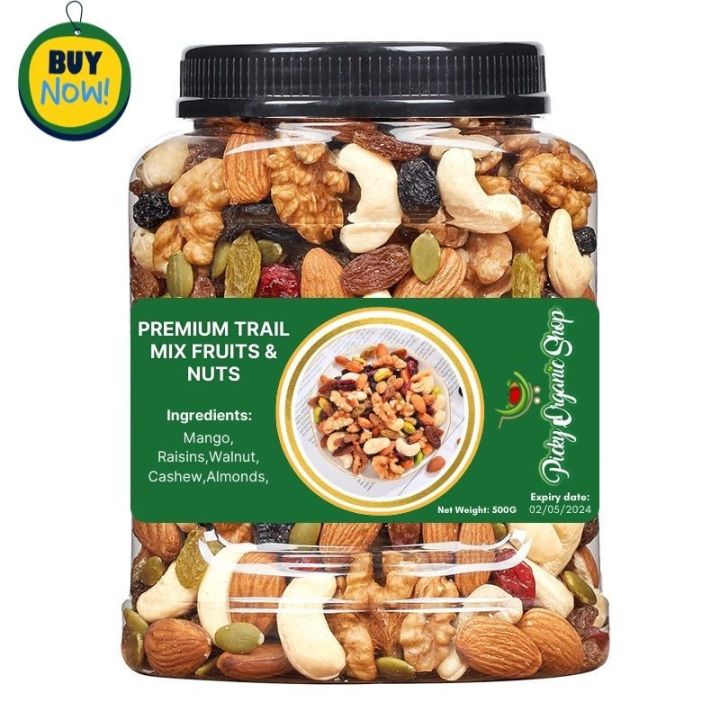 Trail Dried Fruits and Nuts - 500g | Lazada PH