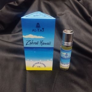 Parfum Sholat Dan Traveling Aroma Zahrat Hawai Kemasan 6ml/Pcs Roll On By Al-Taj Original