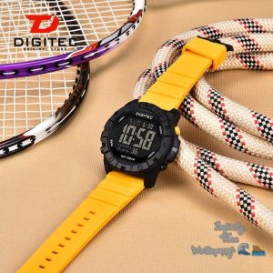 Infinitytime Jam Tangan Cowok Digitec DG5201T 5201 Strap Rubber Digital Kualitas Original Waterproof