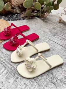 [Free Shipping] Womens Summer Wedge Sandals Thick-Soled Waterproof Platform High-Heeled Casual Beach Shoes Ladies Sandals