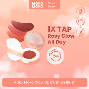 Moko Moko Glow Up Cushion Blush Flamingo Tulle PK871