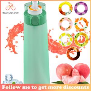 【New Arrival】 Sporty 650ML Water Bottle with Scented Cup and Flavor Pods for Hiking and Outdoor Sports