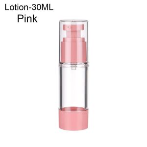 LITTLEX 15/30/50ml Không có không khí Công Cụ trang điểm Bóp Bơm Chân không Chai Bơm lại Chai Container rỗng Phun Kem Dưỡng Da