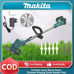 Makita 68V Grass Cutter Cordless Electric Lawn Mower Trimmer Rechargeable Portable Garden Pruning