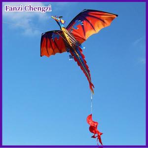 Fanzi Lớn 3D Nylon diều bay rồng diều với 100M DÒNG gia đình ngoài trời thể thao đồ chơi