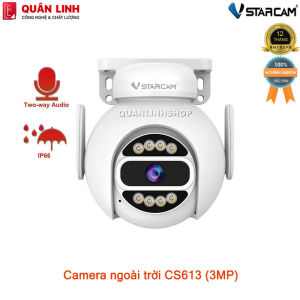 Camera ngoài trời Vstarcam CS613 Full HD 1296P (3MP) tích hợp AI điều khiển xoay 270 độ bảo hành 12 tháng