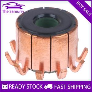 Samurry ✨Hot Sale✨ 8x22.5x17.5mm 10P Teeth Copper Hook Type Electrical Motor Commutator Electronic Accessories