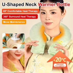 ✨ Hot Pack/Hot Water Bag/Warm Bag/Heating Adhesive for Neck Shoulders Head Anti-Explosion Wearable in Cold Weather Neck Hanging – Warm Neck Shoulder U-Shaped Hot Water Bag