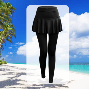 🇲🇾STOCK KL Women Plus Size Swimming Yoga Pant Soft Absorb Water Cycling Swimwear Swimsuit Long Pant Mandi Wanita Seluar Panjang Renang Perempuan Tutup Punggung