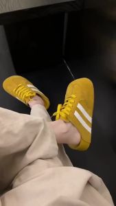 [Free Shipping] 2025 Spring/Summer New Fashionable Korean-Style Casual Versatile Soft-Soled Closed-Toe Half Slippers With Hidden Heel