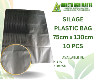 SILAGE PLASTIC BAG 75cm x 130cm 150 microns up to 80kgs silage load capacity