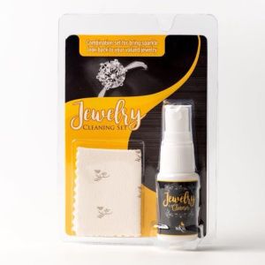 TRAVEL SET JEWELRY CLEANER SPRAY 15ML + 8X11CM SEMI CHAMOIS