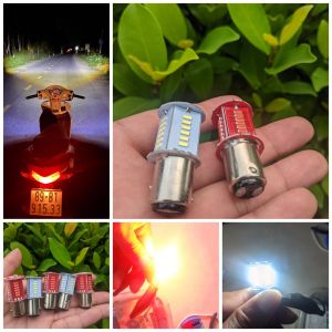 (Loại tốt) Đèn Hậu Led Nháy Xe Máy Stop F1 30 Tim Chạy Đuổi Audi Bản Cao Cấp Mẫu Mới  Đèn led hậu stop chớp nháy xe máy