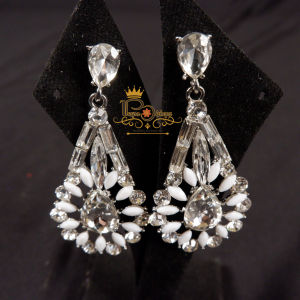 Anting  kristal dropstone anting  pengantin