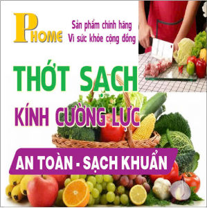 (combo 2 cái) Thớt sạch kính cường lực 2 mặt P Home chính hãng