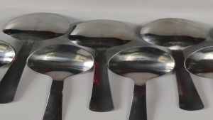 Combo 10 Muỗng Súp Inox Sáng Bóng – Kích Thước 4.2x 18.5cm Hàng Dày Dùng Gia Đình Quán Ăn Nhà Hàng