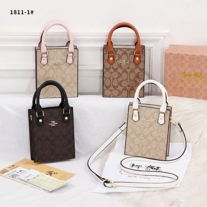 COACH Tas Selempang Hp Fit Bags Tas Sling Tas Import Murah