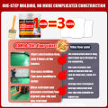 🔥1000g With Brush🔥 GOMOO 3 In 1 Epoxy Floor Paint Cement Floor Paint Wear-Resistant Waterproof Molded in one pass Suitable For Warehouse Workshop Outdoor Indoor Garage Office Gym Factory Playground Shopping Mall. 