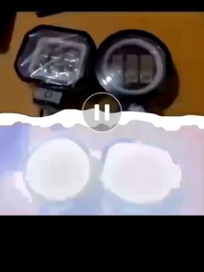 LAMPU TEMBAK DAYMAKER MINI 4D BULAT 2 LENSA 3 LENSA LAMPU DEPAN VARIASI UNIVERSAL