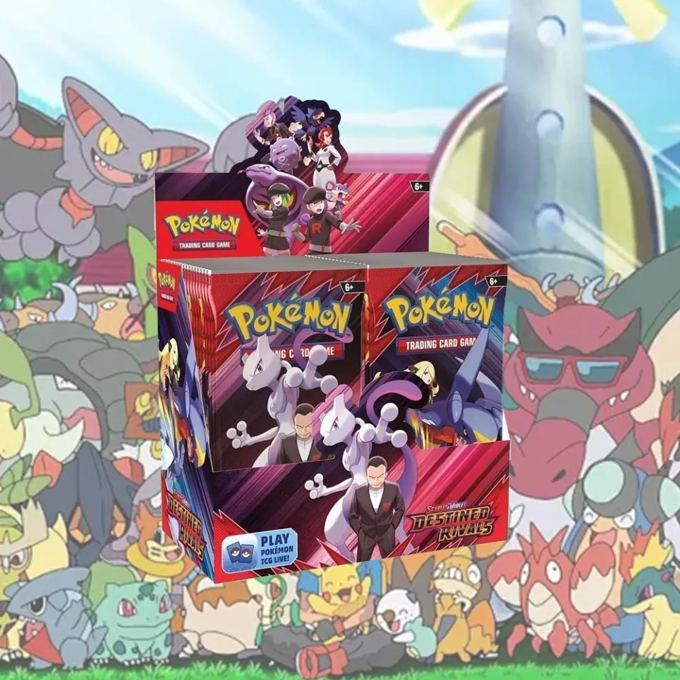 DESTINED RIVALS BOOSTER BOX – Poke Guru Trading Cards