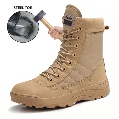 DD Tactical Boots for Men Ultralight Shoes Biker Boots Non SlipCasual Mountaineering Boots
