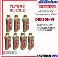 ACDELCO AUTOMATIC TRANSMISSION FLUID DEXRON-VI 7LITERS BUNDLE Chevrolet Trailblazer/Colorado. 