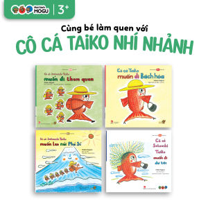 Truyện Ehon bé 3-4-5 tuổi - Bộ 4 cuốn Cô cá Taiko
