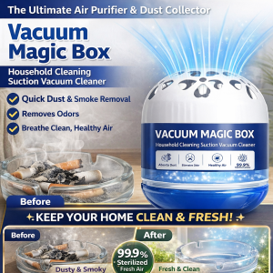 Fully Automatic Air Dust Collector Powerful Air Suction Magic Box Mold and Dampness Remover cloth hair removal 灰尘布毛清除魔盒