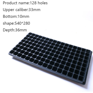 [Purchase 1 piece of easily transportable medium-pressure bent product. It is recommended to purchase in large quantities].Seedling Tray 50/105/128 Holes Seed Germination Flower Pot Garden Seedling Tray Promotes Seedling Growth