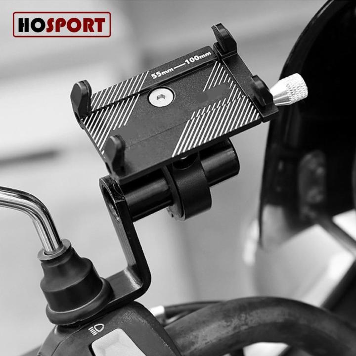 HOSPORT] Aluminum Alloy Motorcycle Bicycle Phone Holder Handlebar