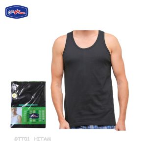 Kaos Singlet GTMAN GTT 01 Hitam ISI-1 Pcs