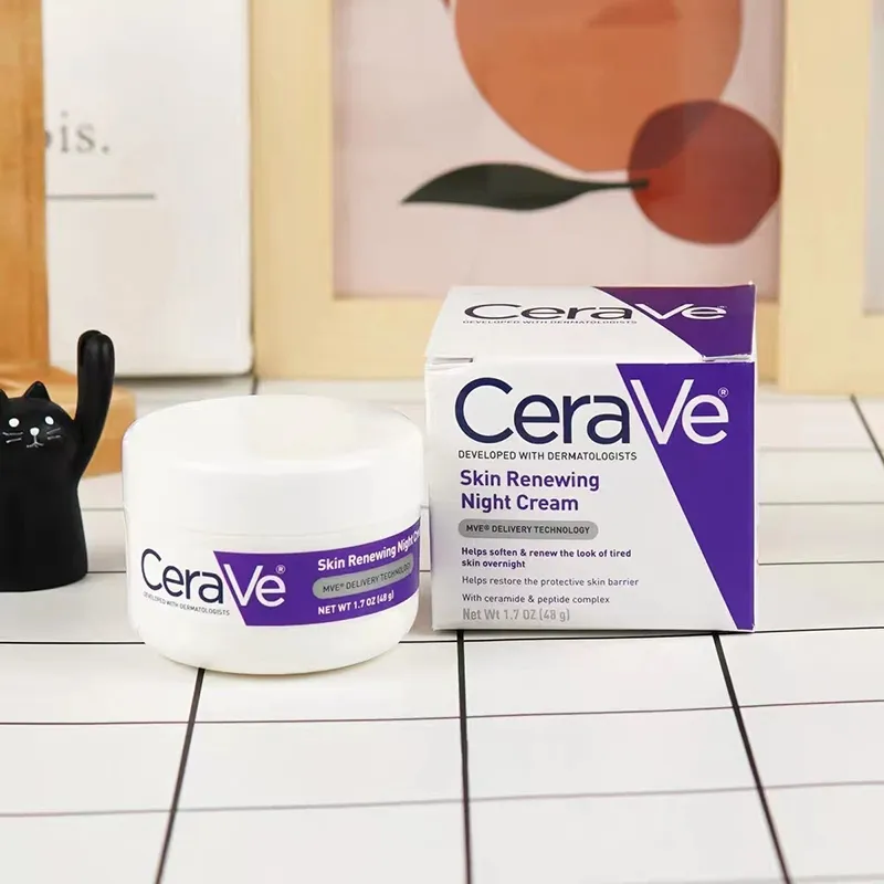 CeraVe Skin Renewing Night Cream with Peptides 48g | Lazada Singapore