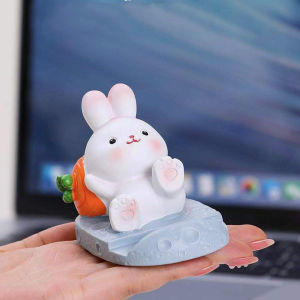 (ส่งจากไทย)ที่วางมือถือ ลายกระต่ายน้อย น่ารัก กวนๆ กระต่าย ต้าววอ้วน วางมือถือ วางไอแพด มือถือ แท็ปเล็ท