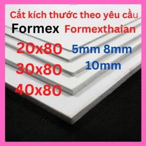 Bìa mô hình - 20x80 30x80 40x80 (Bìa làm handmademô hình quảng cáo kệ tủ Formex 5i  Fomex 5ly Fomic)