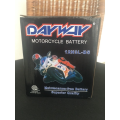 RUSI MACHO 150 BATTERY DAYWAY | 12n3L-BL DAYWAY MOTORCYCLE BATTERY | MAINTENANCE-FREE | YOUR BATTERY YOUR CHOICE. 