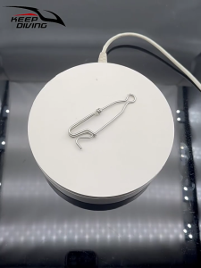 Dây dài kẹp bẻ dây câu Clip câu cá móc có lò xo giải quyết bả Clip đầu nối câu cá phụ kiện chống rối