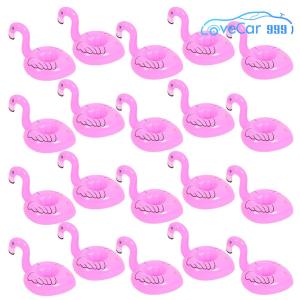 【Fast delivery】 20 Pcs Flamingos Cup Holder for Beverage Cans Cups Swimming Pool Float Drink Pool Float for Pool Party Water Fun