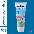 JORDAN TOOTHPASTE PASTA GIGI ODOL ANAK STEP 1 STEP 2 75GR. 