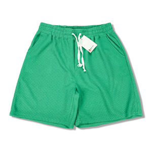 URBAN PIPE Waffle Fabric Shorts For Men Knee-Length Plain Casual Short High Quality 208503