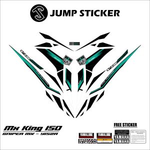 Stiker striping mx king 150 grafis variasi 004