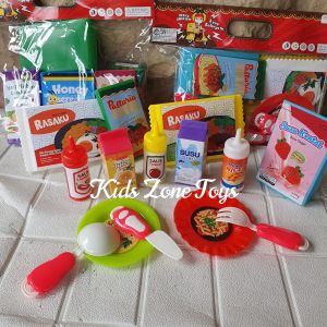 Mainan Anak Masak Transmart Delivery Kitchen Cooking Miniatur Sembako