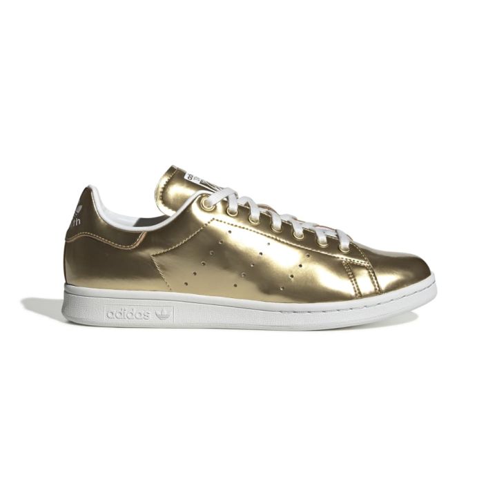 Adidas Originals Stan Smith Men Women Shoes Metallic Gold FV4298 Lazada Singapore