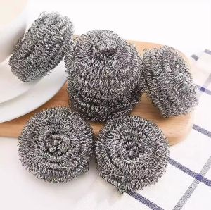 miếng cọ nồi inox Quả bóng vệ sinh bằng miếng cọ nồi thép không gỉ nhà bếp gia dụng lớn bằng thép không gỉ rửa chén bát nồi bàn chải khử trùng một cửa hàng đô la cung cấp gian hàng bán buôn