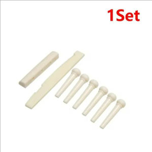 (พร้อมส่ง) หมุดกีตาร์โปร่ง หมุดยึดสายกีตาร์ หย่อง นัท ซัตเดิ้ล หย่องบน หย่องล่าง สีขาว/สีดำ คุณภาพดี