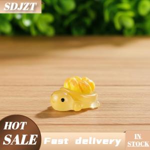 SDJZT Dạ quang nhựa bánh mì rùa 10PCS Đồ trang trí thu nhỏ cho vườn Bonsai trang trí cảnh cổ tích