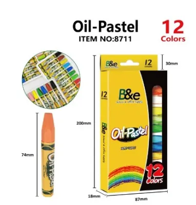 OIL PASTEL BY 8 / 12 /18 colors ( 1SET)