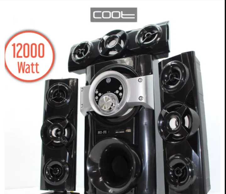 Premium Quality 12000 Watts Home 3 in 1 Wireless Bluetooth Digital Audio System Subwoofer