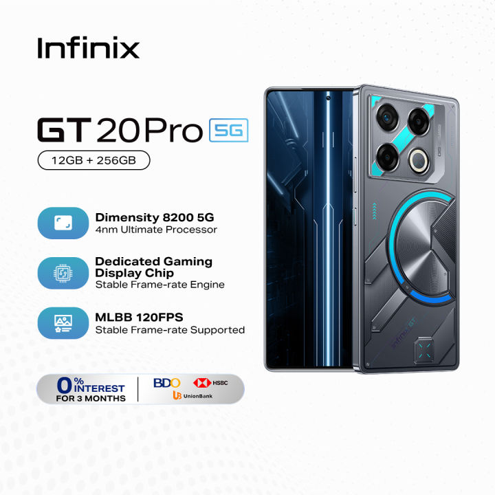Infinix GT 20 Pro 5G (up to 24GB [12+256] MediaTek Dimensity