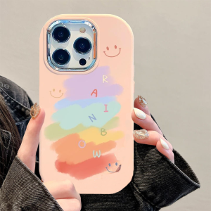 MOR Case iTel A50 A70 P55 NFC Casing Motif Pelangi Rainbow Softcase Phone Case