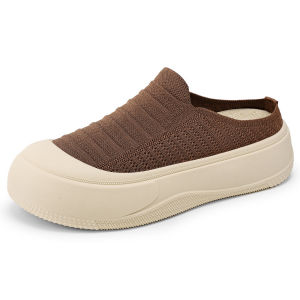 Free Shipping WomenS Summer Thick-Soled Slippers Comfortable And Casual Perfect For Lounging Around Stylish And Versatile Height-Increasing And With A Closed-Toe Design
